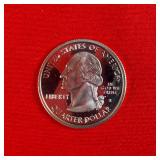 2001 Washington 90% Silver Proof State Quarter