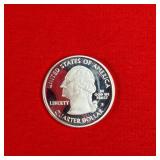 2008 Washington 90% Silver Proof State Quarter