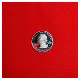 2001 Washington 90% Silver Proof State Quarter