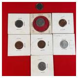 Lot of 8 Canadian Coins