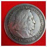 1893 Columbian Half Dollar 90% Silver