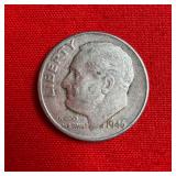 1946 90% Silver Roosevelt Dime