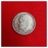 1959 90% Silver Roosevelt Dime