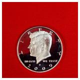 2009 90% Silver Proof Kennedy Half Dollar