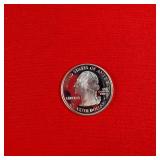 2001 Washington 90% Silver Proof State Quarter