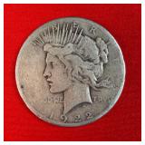 1922 Peace 90% Silver $1 Dollar
