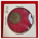 1927 French Chamber of Commerce Script Token Coin