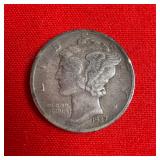 1937 Mercury Dime