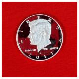 2011 90% Silver Proof Kennedy Half Dollar