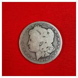 1879 Morgan 90% Silver Dollar Coin