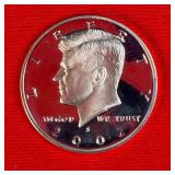 2002 90% Silver Proof Kennedy Half Dollar
