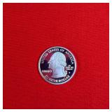 2004 Washington 90% Silver Proof State Quarter