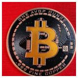 Bitcoin 1 Oz Bitcoin .999 Copper Round