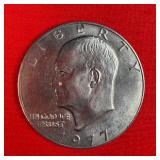 1977 Eisenhower 'Ike' $1 Dollar Coin