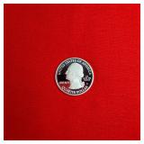 2017 George Rogers Clark 90% Silver Proof Quarter
