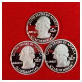 3 - 2009 America the Beautiful 90% Silver Proof