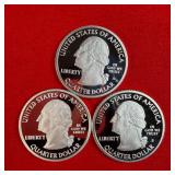 3 - 2009 America the Beautiful 90% Silver Proof