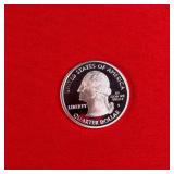 2005 Washington 90% Silver Proof State Quarter