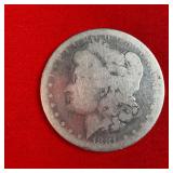 1881 Morgan 90% Silver Dollar Coin