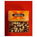 Partial Box of Vintage Western .32 Long Colt Ammo