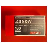 50 Rounds of Aguila .40 S&W Ammo