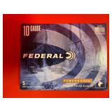 5 Rounds of Federal 10 Gauge 3.5' Slugs