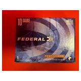 5 Rounds of Federal 10 Gauge 3.5' Rifled Slugs