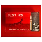 20 Rounds 8x57 JRS (8MM Rimmed Mauser) Ammo