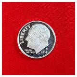 2014-S Roosevelt 90% Silver Proof Dime