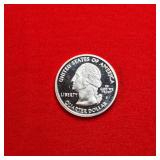 2001-S Washington 90% Silver Proof State Quarter