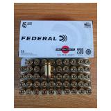 50 Rounds of Federal .45 ACP Ammo