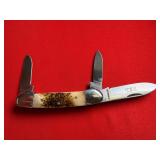 Wostenholm I-XL Canoe Style 3-Blade Pocket Knife
