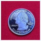 2001-S Washington 90% Silver Proof State