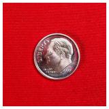 2000-S Roosevelt 90% Silver Proof Dime