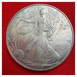 1996 American Silver Eagle 1oz Fine Silver Coin