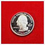 2007-S Washington 90% Silver Proof State Quarter