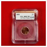 2025 Last Year of Issue ICG Graded Penny