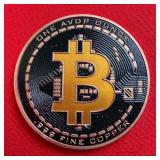 1 Oz Bitcoin .999 Copper Round