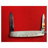 Challenge Cutlery Co. Abalone Handle Pen Knife
