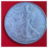 1990 American Silver Eagle 1oz. Fine Silver Coin