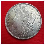 1921 Morgan 90% Silver $1 Dollar Coin