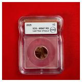 2025 Last Year of Issue ICG Graded Penny