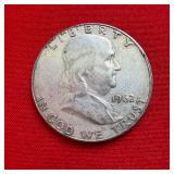1962 Franklin 90% Silver Half Dollar