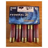 5 Rounds Federal 12 Ga 2.75' 00 Buck Shells