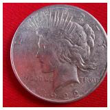 1922 Peace 90% Silver $1 Dollar Coin