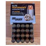 20 Rounds of Sig Sauer Elite V-Crown .45 ACP Ammo