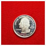 2008-S Washington 90% Silver Proof State Quarter