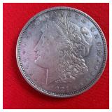 1921 Morgan 90% Silver $1 Dollar Coin