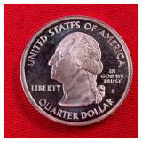 2005-S Washington 90% Silver Proof State Quarter