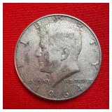 1964 Kennedy 90% Silver Half Dollar